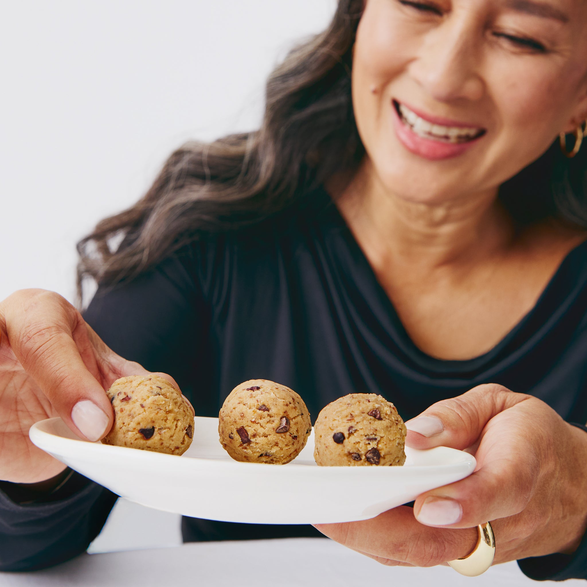 chocolate chip bites from daily harvest.