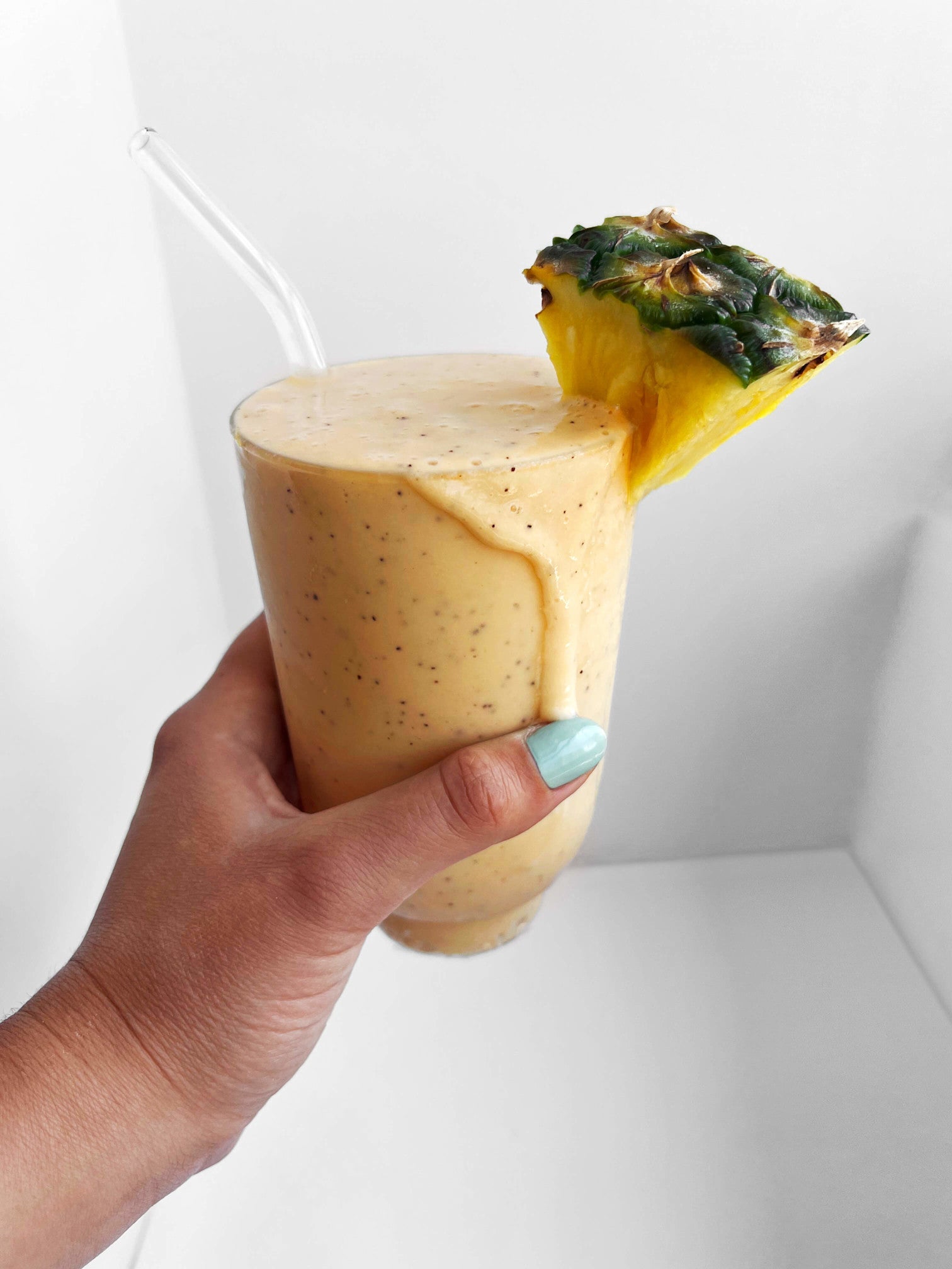 Mango + Papaya Pina Colada Recipe