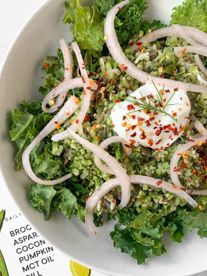 Broccoli Rice + Dill Pilaf Salad Recipe