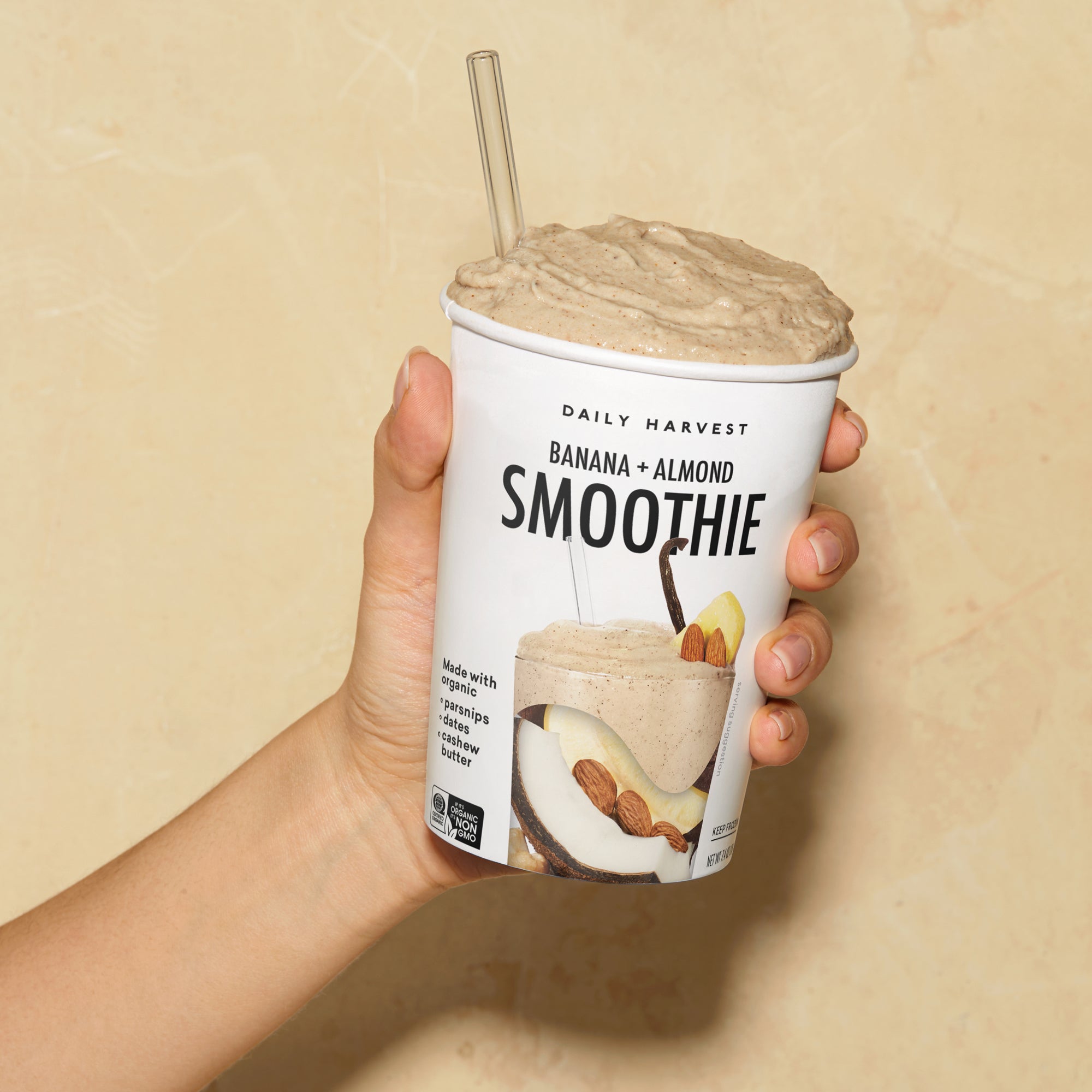 Banana + Almond Smoothie Daily Harvest