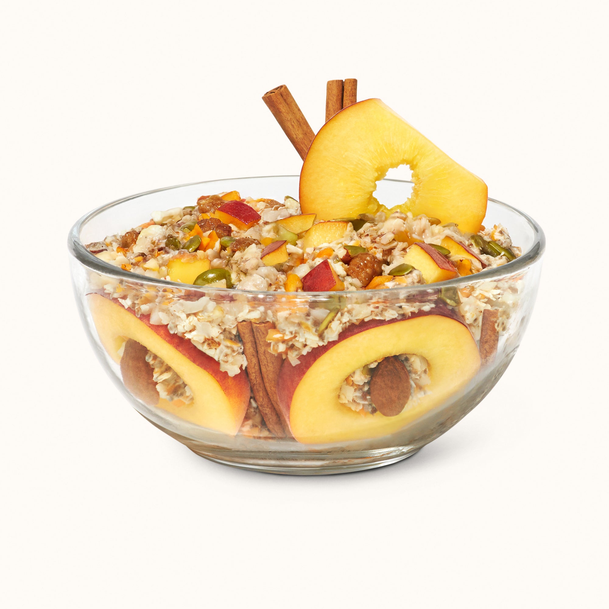 Peach + Cinnamon