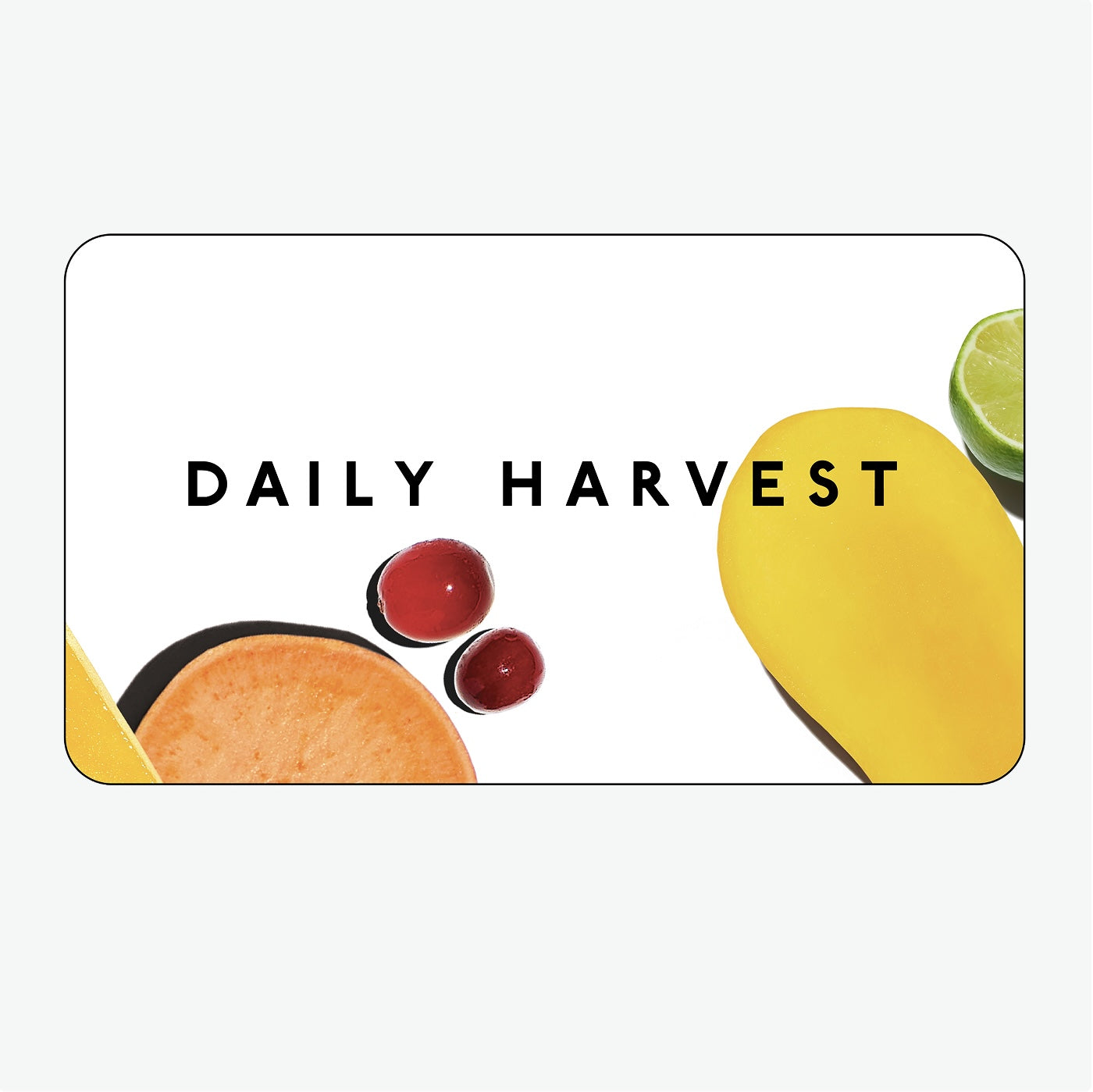 Gift card with 'A gift for you.' text and three dollar signs on a white background