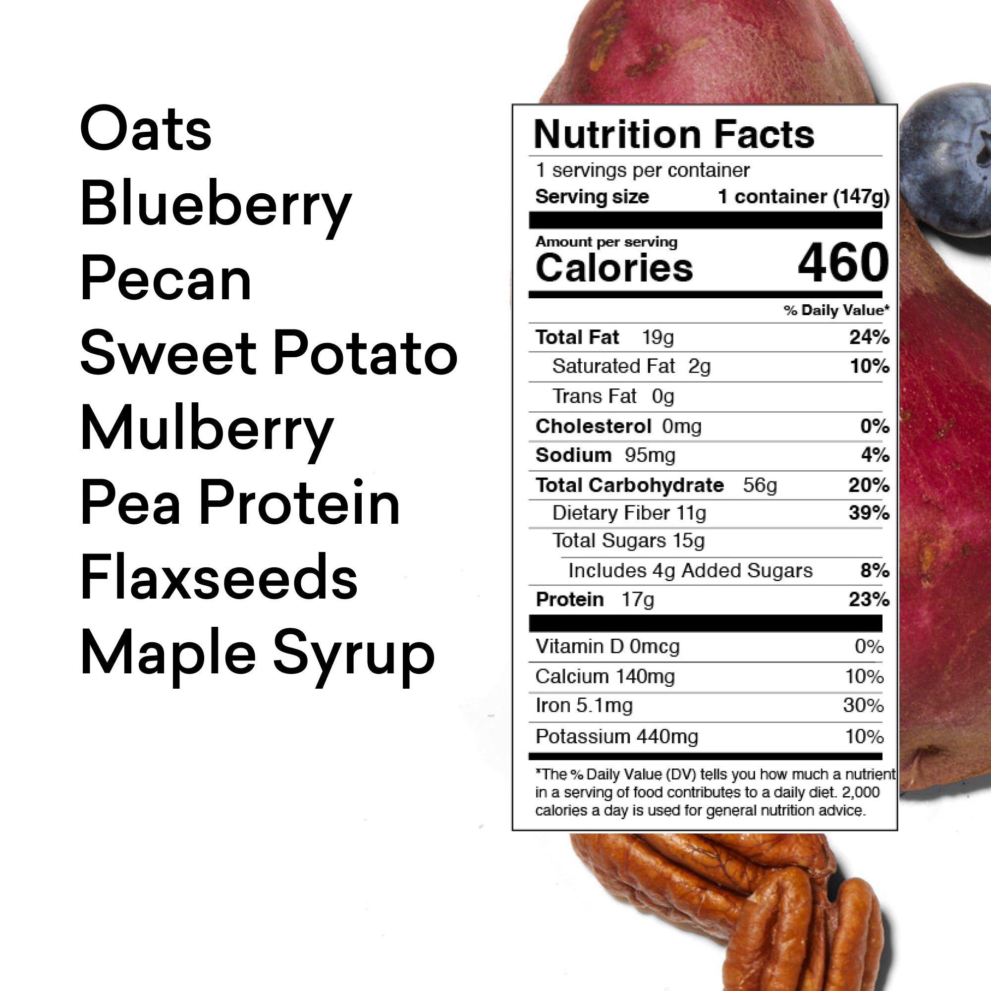 Blueberry Maple Pecan Protein