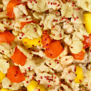 A close-up of a prepared Pineapple + Passion Fruit Forager Bowl.