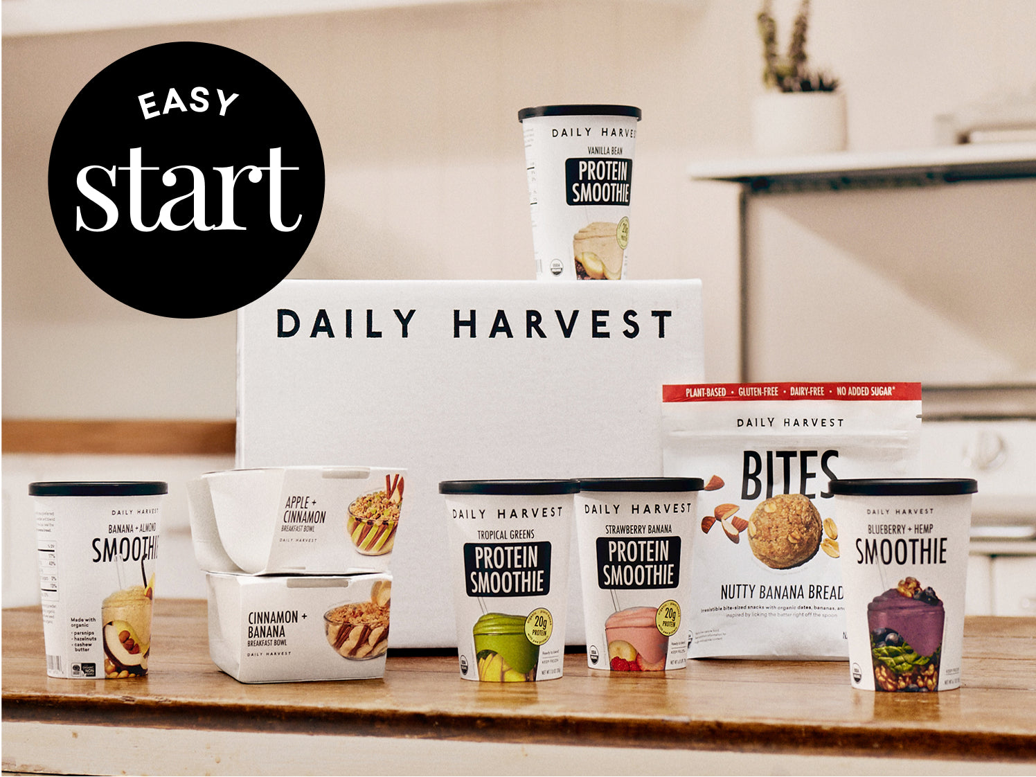 Easy Start with Daily Harvest