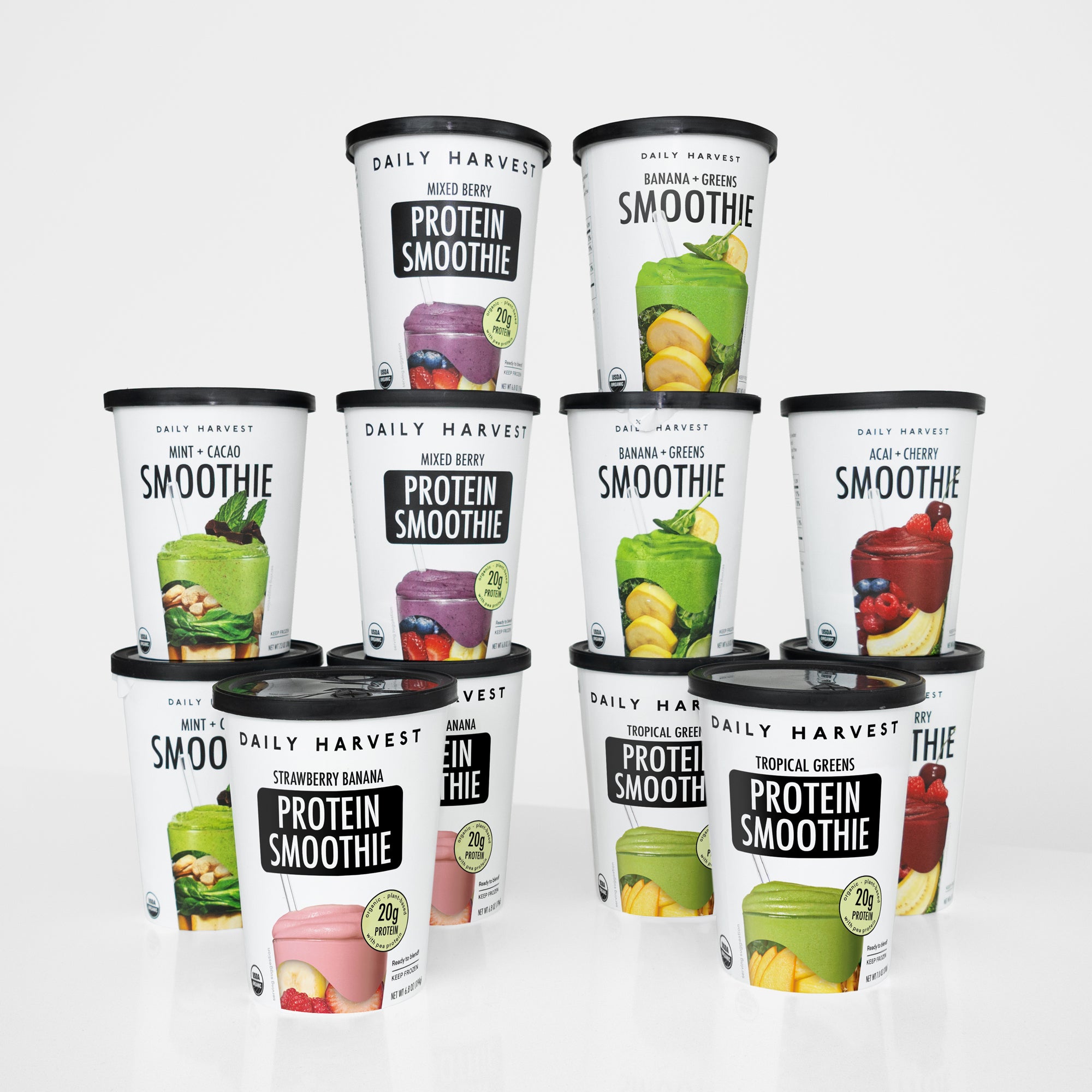 Original and Plant-Based Whole30 Smoothies