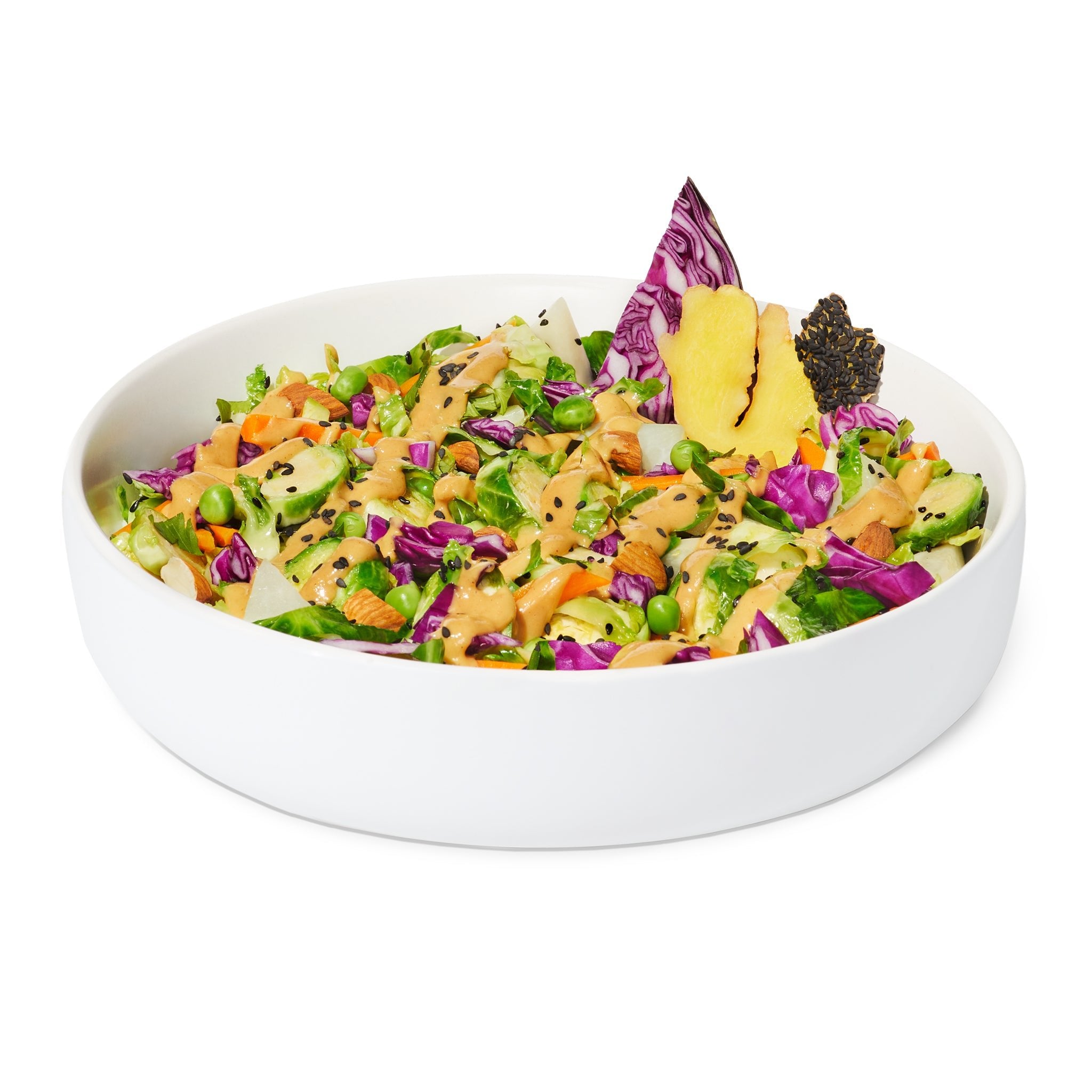 Almond Satay Brussels Sprouts + Carrot - Daily Harvest