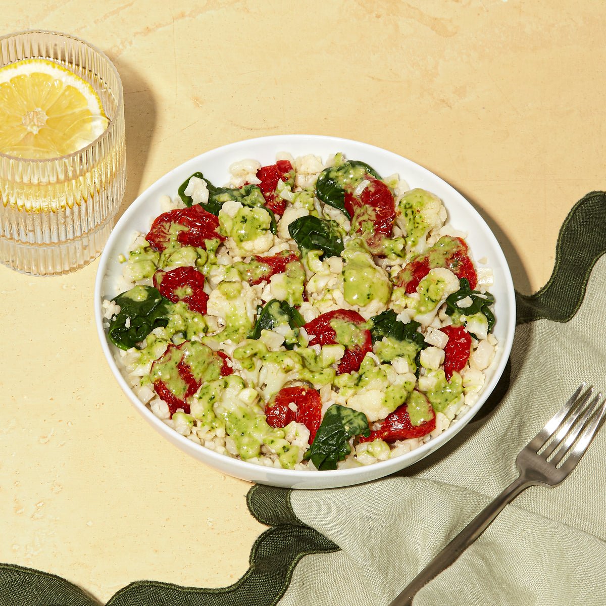 Cauliflower Rice + Pesto - Daily Harvest