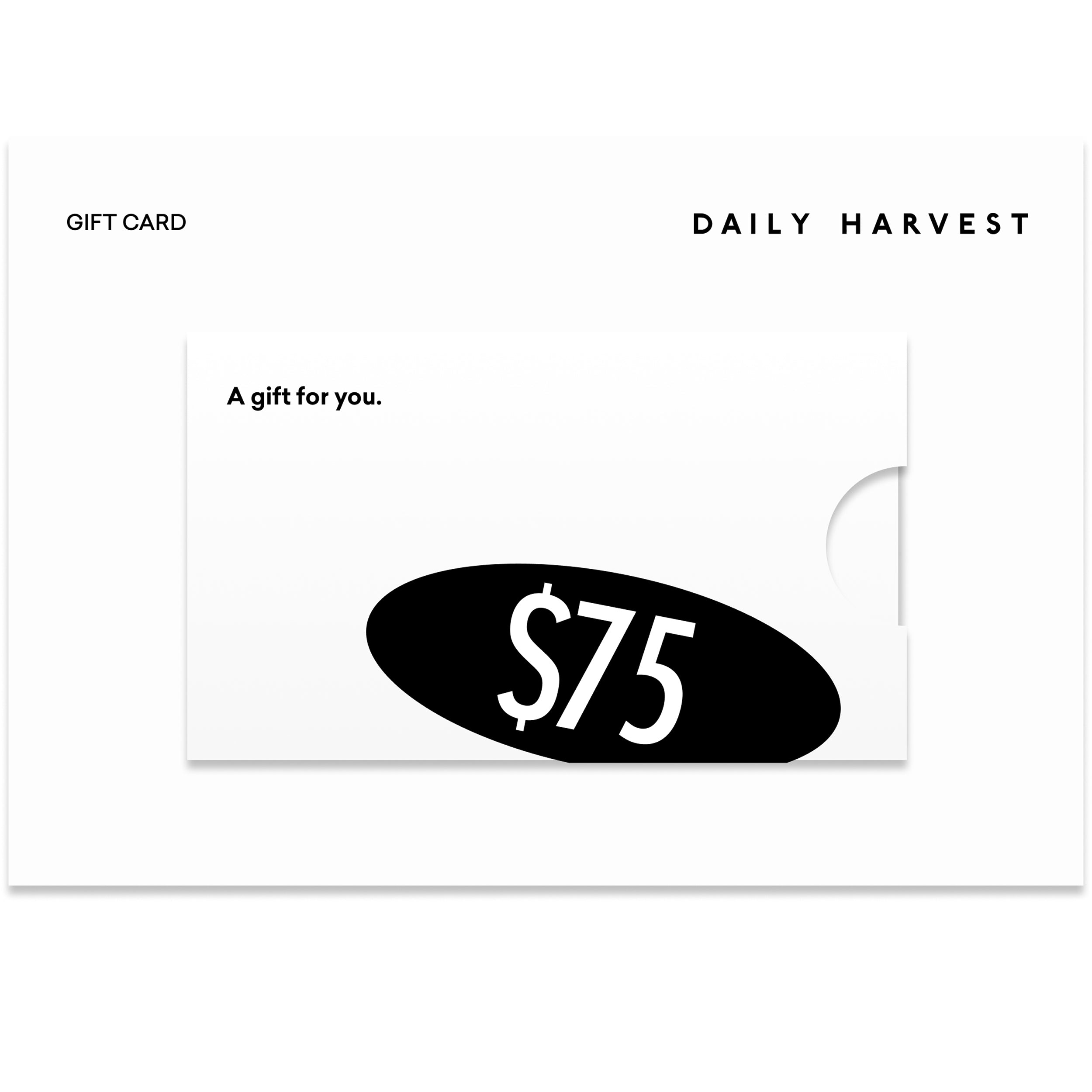 Gift Card Gift card Daily Harvest $75