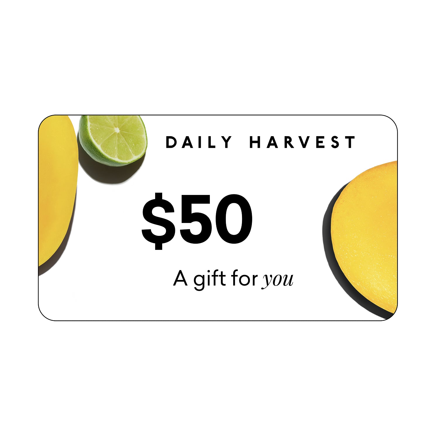 Gift Card $50 - Daily Harvest