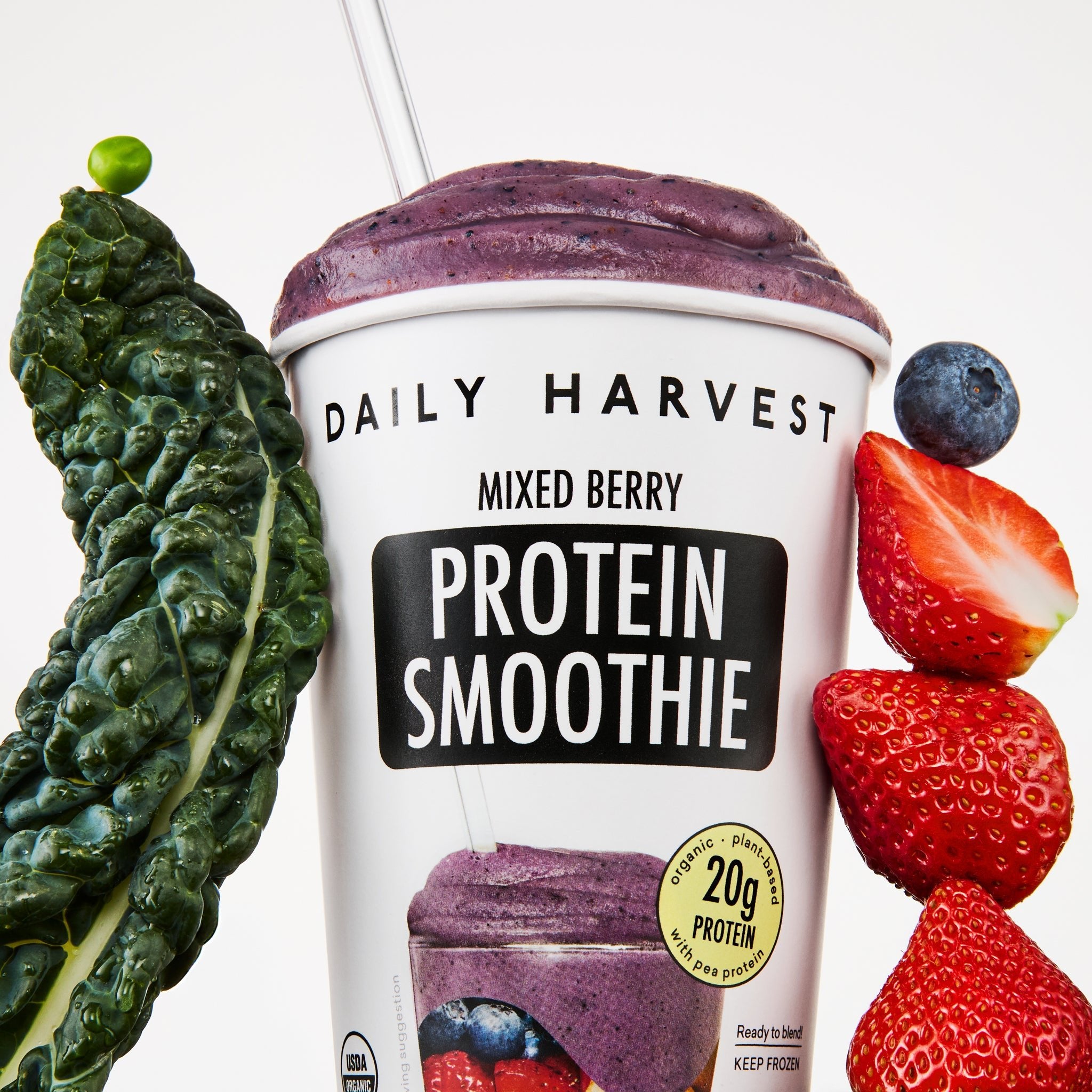 High Protein Smoothies Delivered Organic Plant-Based