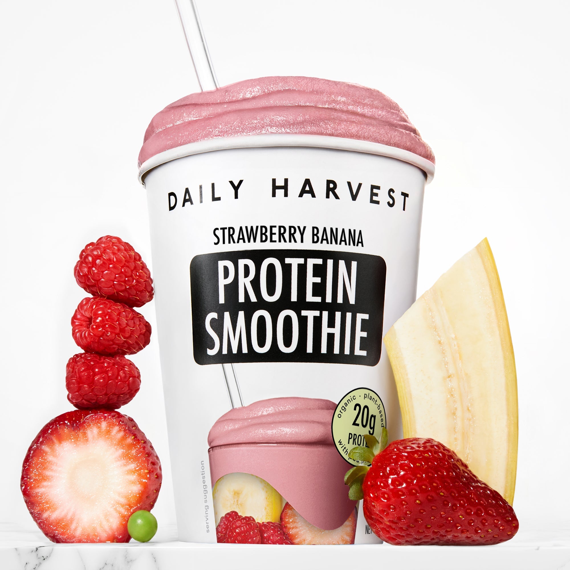 High Protein Smoothies | 20g of protein | Organic| Daily Harvest High Protein Smoothies | 20g of protein | Organic| Daily Harvest