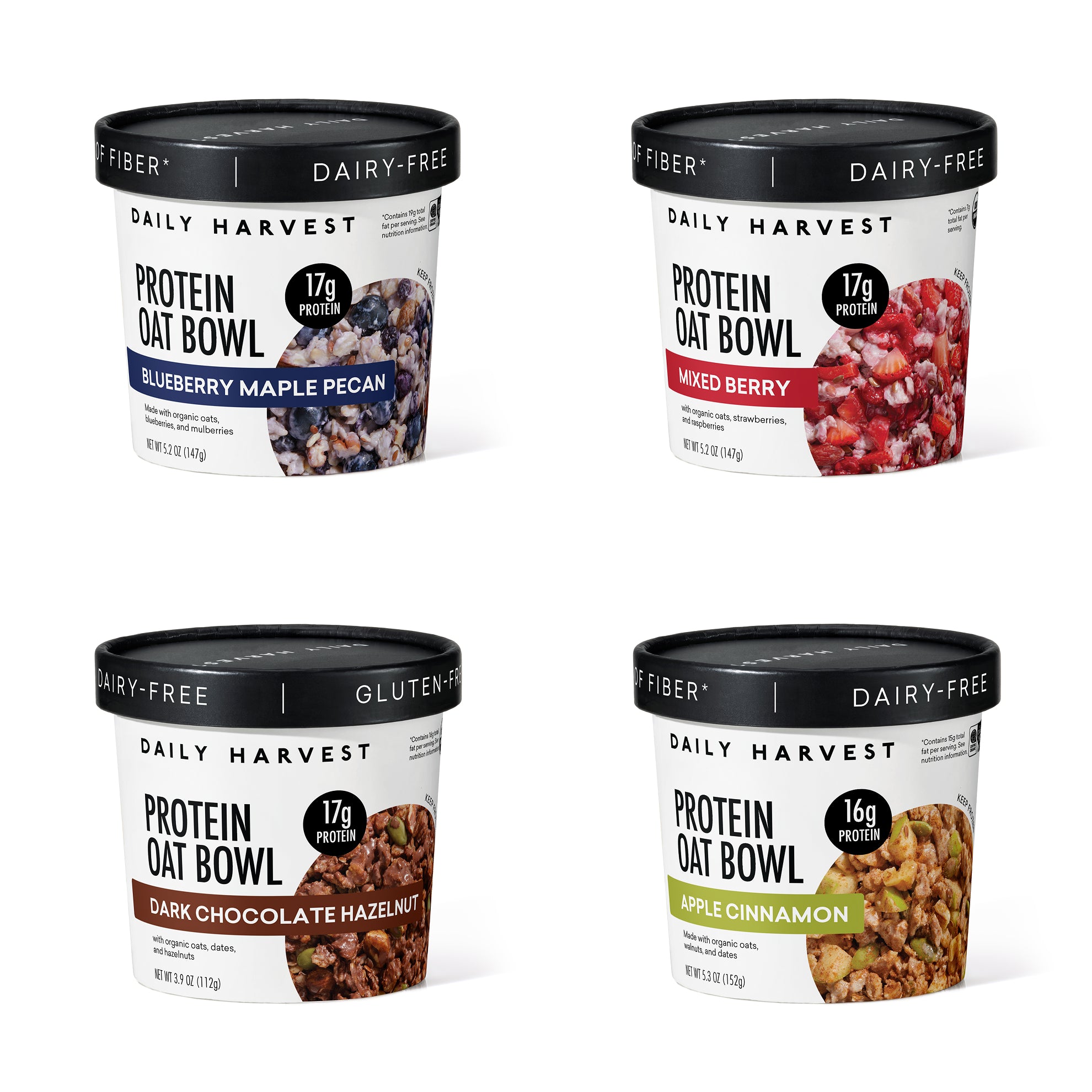 High Protein Oat Bowl Variety 8-Pack