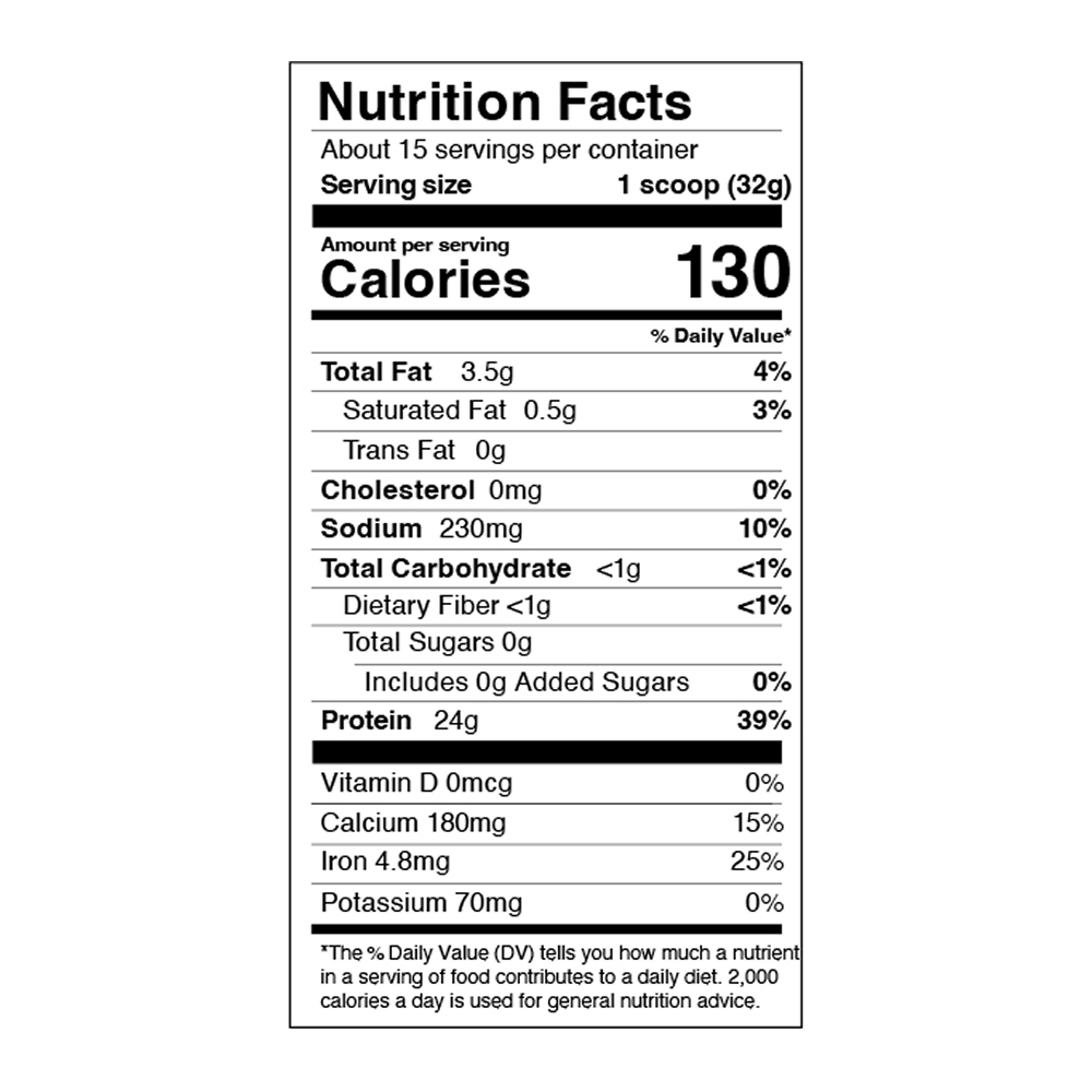 Organic Pea Protein Powder