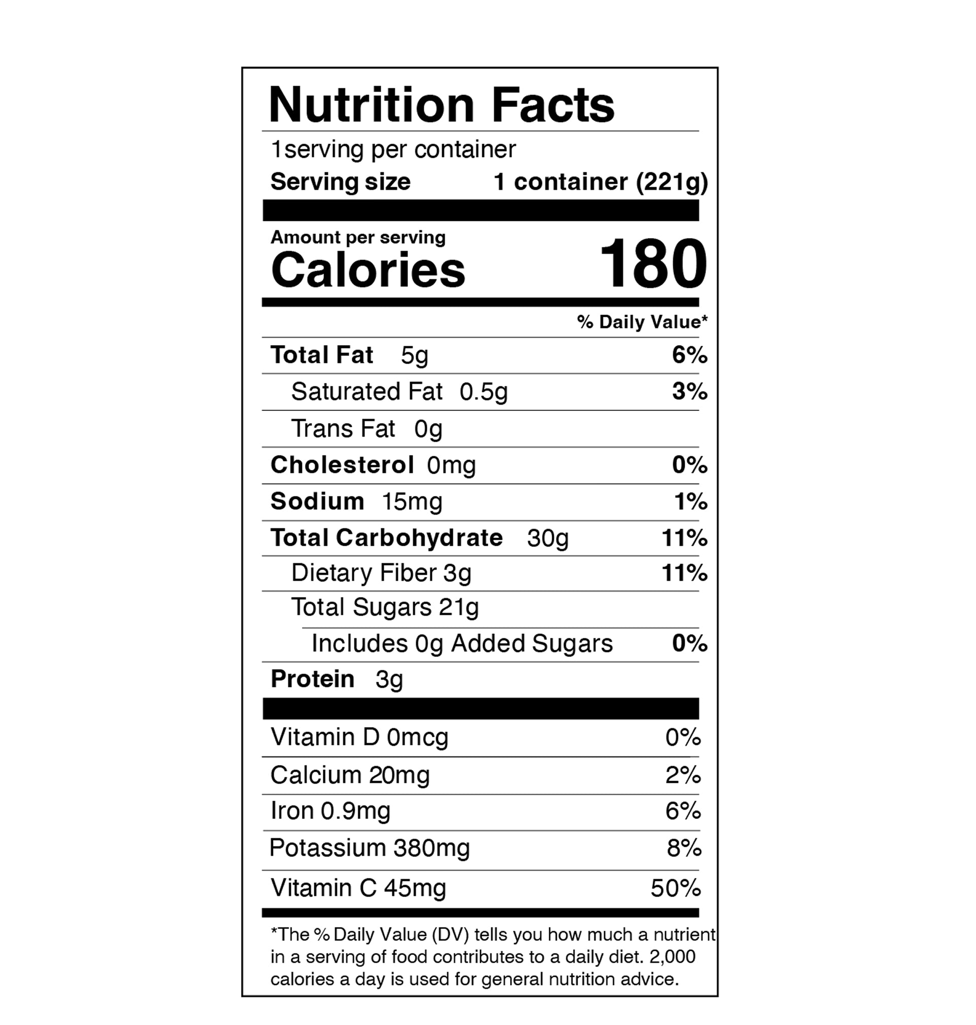 Sunny Reset Tropical Smoothie